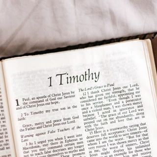 1 Timothy 3:3 - 4:4